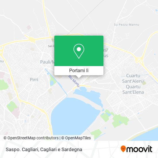 Mappa Saspo. Cagliari