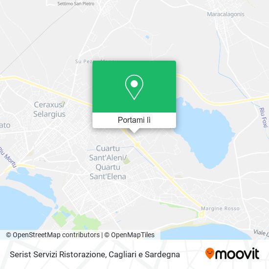 Mappa Serist Servizi Ristorazione