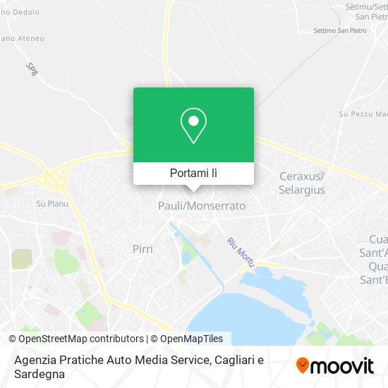 Mappa Agenzia Pratiche Auto Media Service