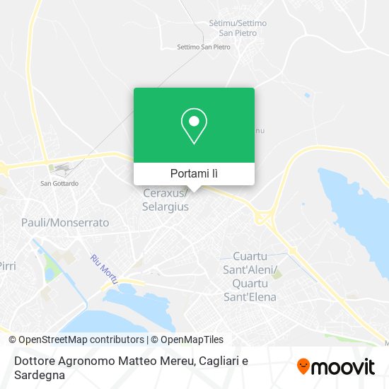 Mappa Dottore Agronomo Matteo Mereu