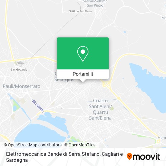 Mappa Elettromeccanica Bande di Serra Stefano