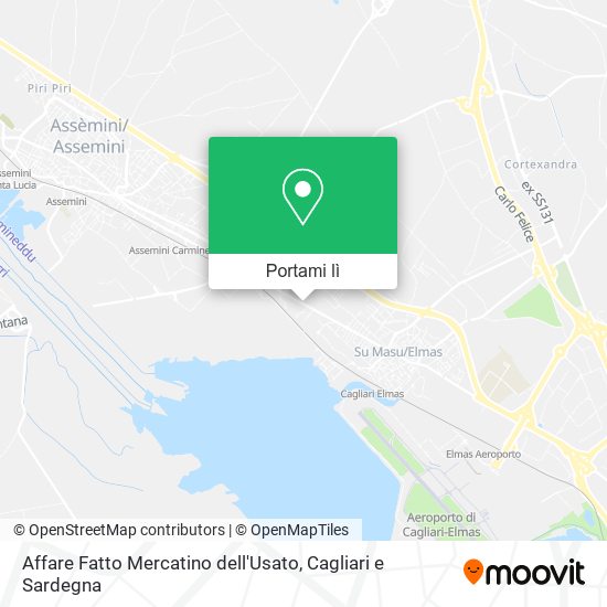 Mappa Affare Fatto Mercatino dell'Usato