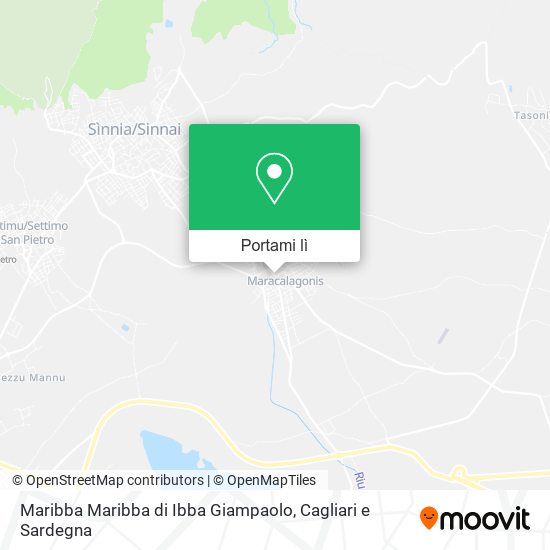Mappa Maribba Maribba di Ibba Giampaolo