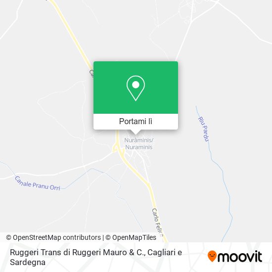 Mappa Ruggeri Trans di Ruggeri Mauro & C.