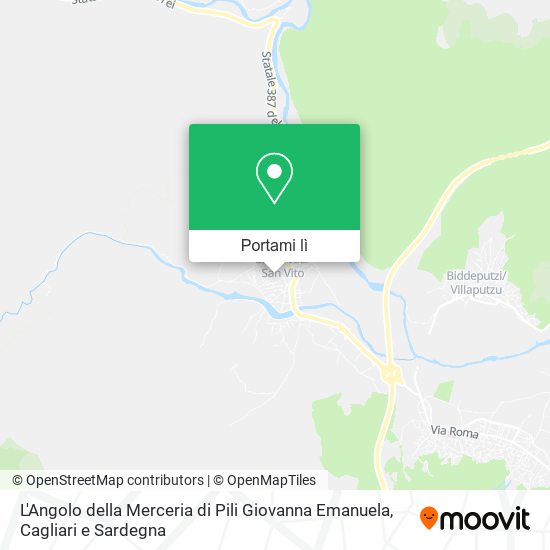 Mappa L'Angolo della Merceria di Pili Giovanna Emanuela