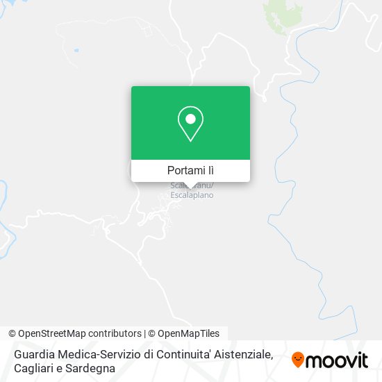 Mappa Guardia Medica-Servizio di Continuita' Aistenziale