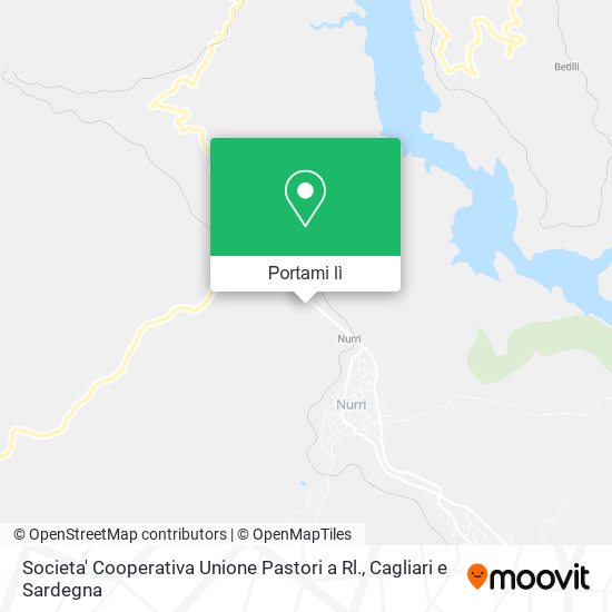 Mappa Societa' Cooperativa Unione Pastori a Rl.
