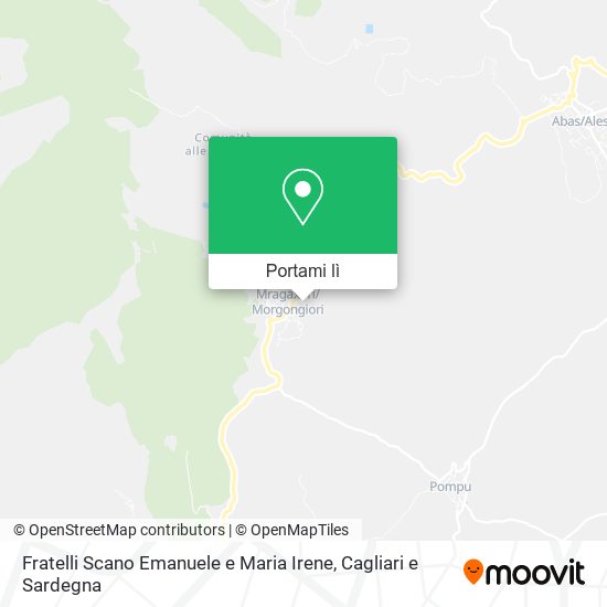 Mappa Fratelli Scano Emanuele e Maria Irene