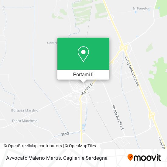 Mappa Avvocato Valerio Martis