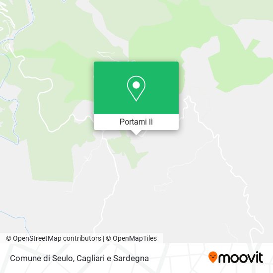 Mappa Comune di Seulo