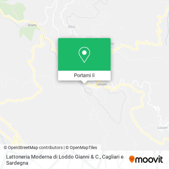 Mappa Lattoneria Moderna di Loddo Gianni & C.