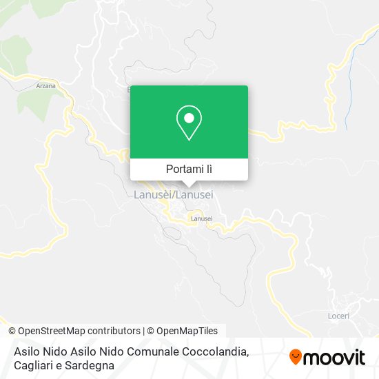 Mappa Asilo Nido Asilo Nido Comunale Coccolandia