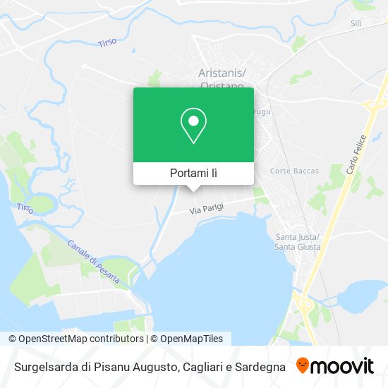 Mappa Surgelsarda di Pisanu Augusto