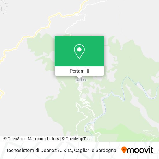 Mappa Tecnosistem di Deanoz A. & C.