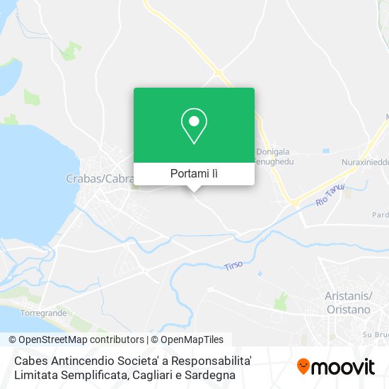 Mappa Cabes Antincendio Societa' a Responsabilita' Limitata Semplificata
