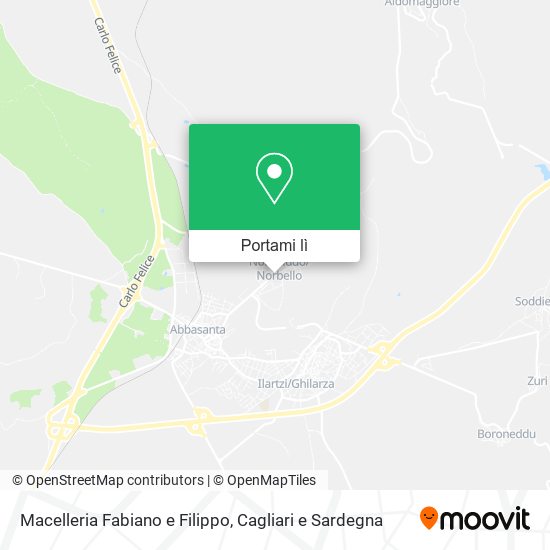 Mappa Macelleria Fabiano e Filippo