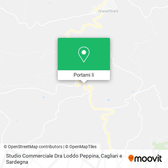 Mappa Studio Commerciale Dra Loddo Peppina