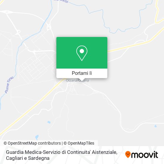 Mappa Guardia Medica-Servizio di Continuita' Aistenziale