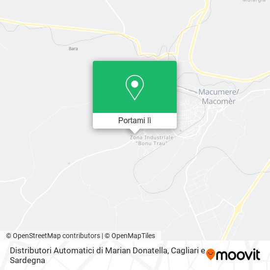 Mappa Distributori Automatici di Marian Donatella