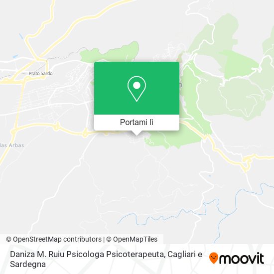 Mappa Daniza M. Ruiu Psicologa Psicoterapeuta