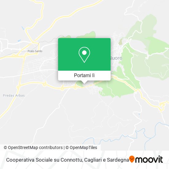Mappa Cooperativa Sociale su Connottu
