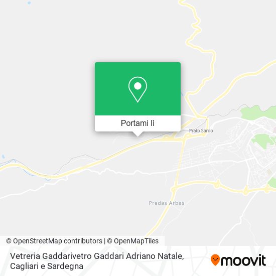 Mappa Vetreria Gaddarivetro Gaddari Adriano Natale