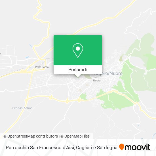 Mappa Parrocchia San Francesco d'Aisi