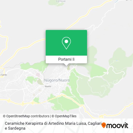 Mappa Ceramiche Kerapinta di Artedino Maria Luisa