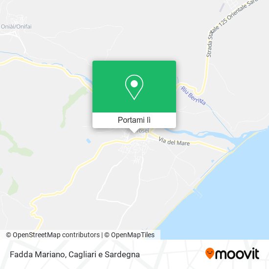 Mappa Fadda Mariano