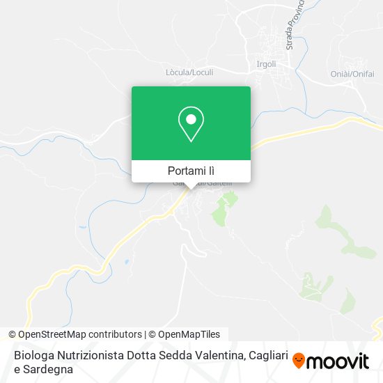 Mappa Biologa Nutrizionista Dotta Sedda Valentina