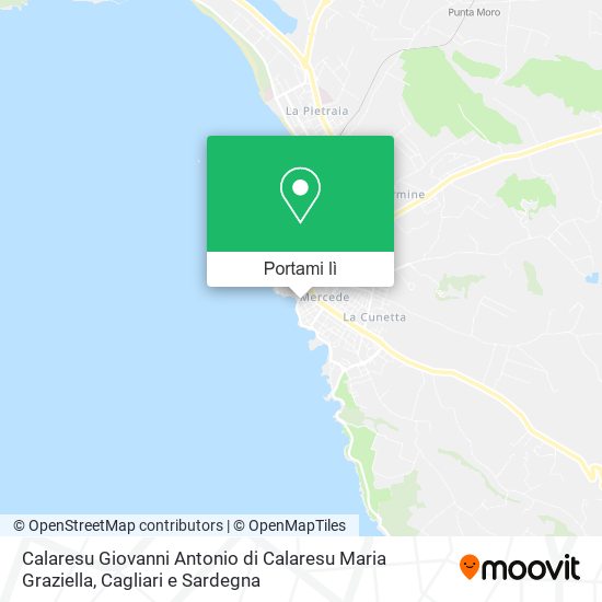 Mappa Calaresu Giovanni Antonio di Calaresu Maria Graziella