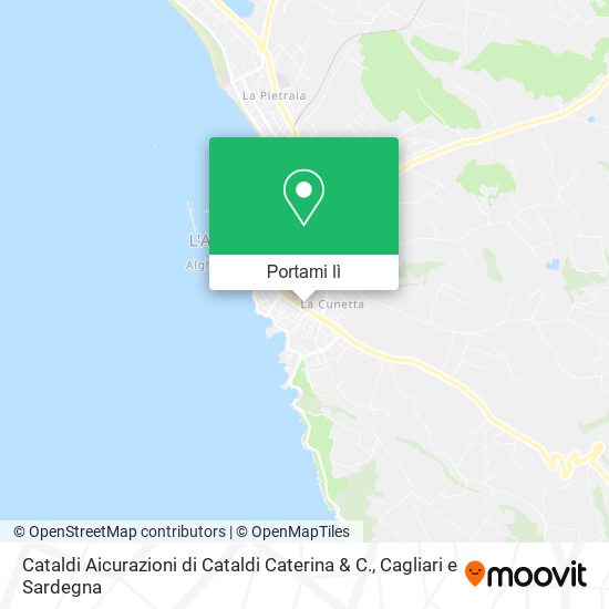 Mappa Cataldi Aicurazioni di Cataldi Caterina & C.