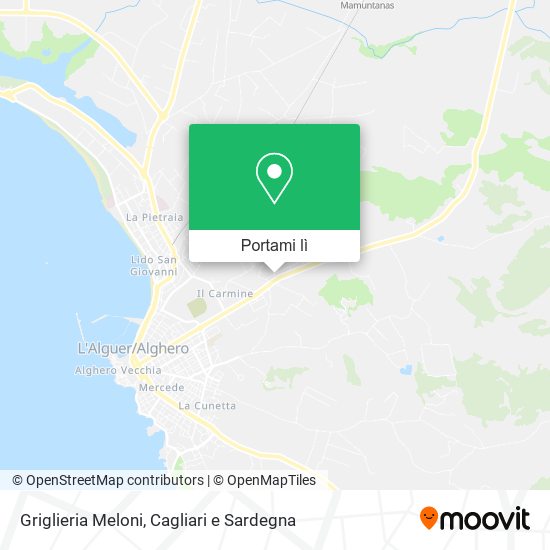 Mappa Griglieria Meloni