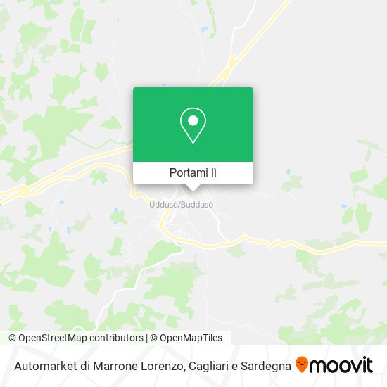 Mappa Automarket di Marrone Lorenzo