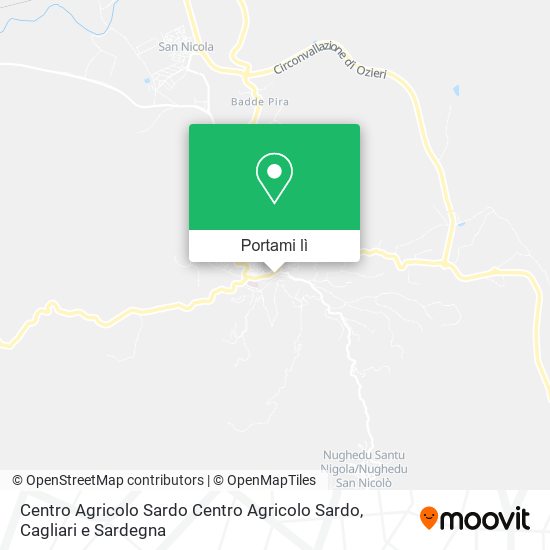 Mappa Centro Agricolo Sardo Centro Agricolo Sardo