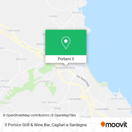 Mappa Il Portico Grill & Wine Bar