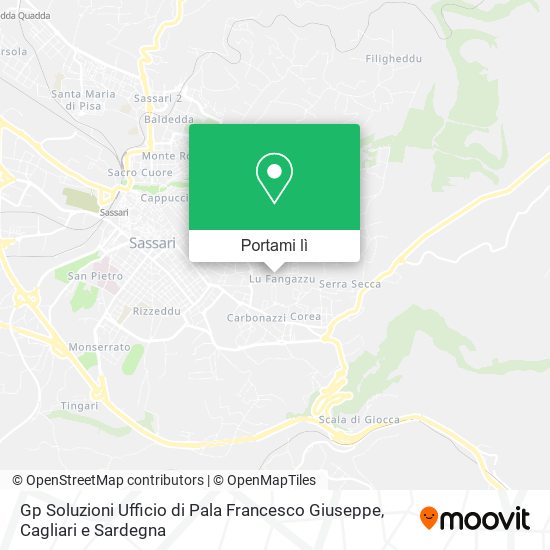 Mappa Gp Soluzioni Ufficio di Pala Francesco Giuseppe