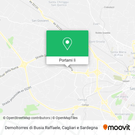 Mappa Demoltorres di Busia Raffaele