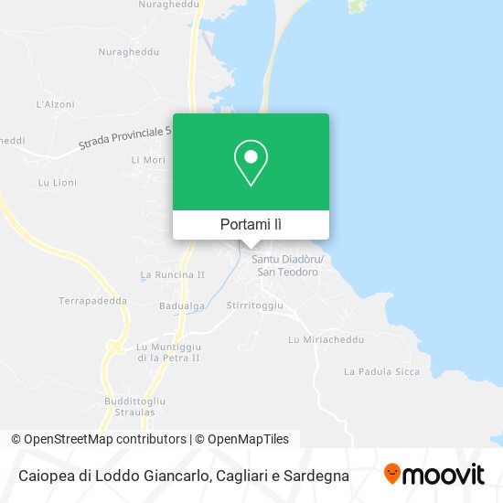 Mappa Caiopea di Loddo Giancarlo