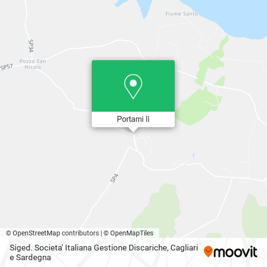 Mappa Siged. Societa' Italiana Gestione Discariche