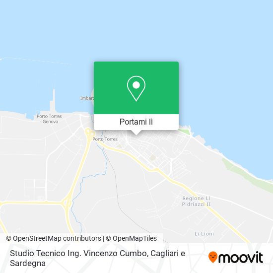 Mappa Studio Tecnico Ing. Vincenzo Cumbo