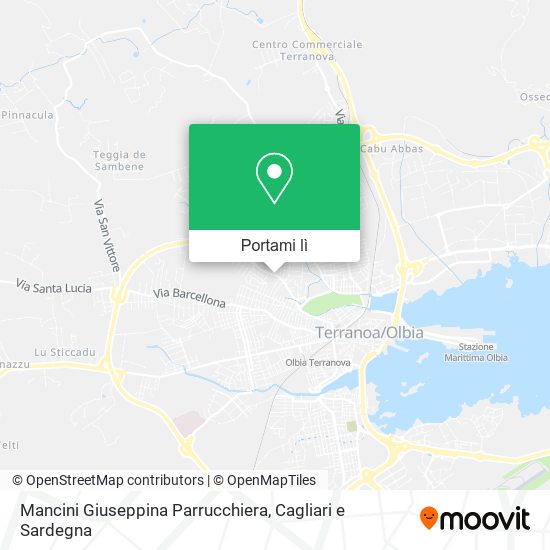Mappa Mancini Giuseppina Parrucchiera