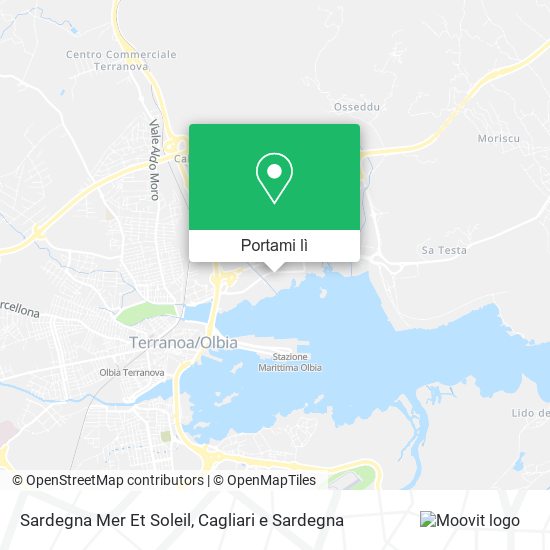 Mappa Sardegna Mer Et Soleil