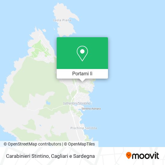 Mappa Carabinieri Stintino