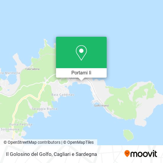 Mappa Il Golosino del Golfo