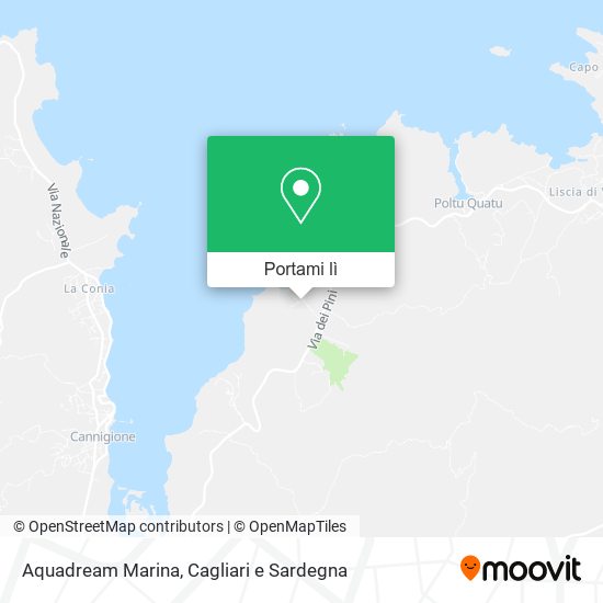 Mappa Aquadream Marina