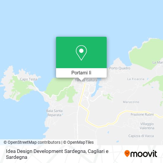 Mappa Idea Design Development Sardegna