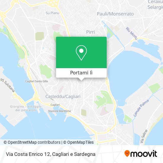 Mappa Via Costa Enrico 12