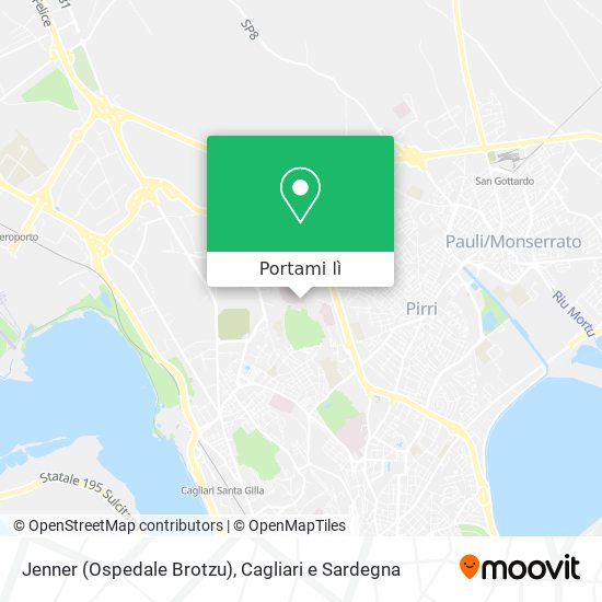 Mappa Jenner (Ospedale Brotzu)