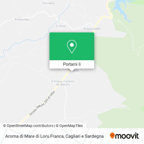 Mappa Aroma di Mare di Loru Franca